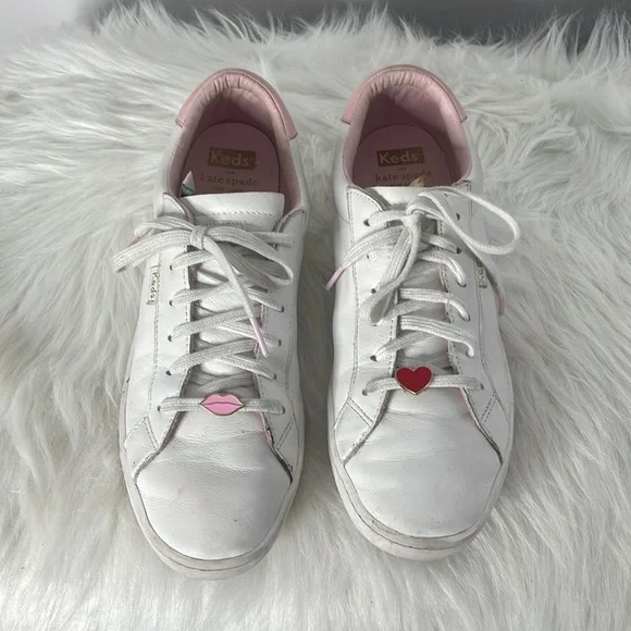 Keds x Kate Spade New York Ace Lips Heart Sneakers - Picture 8 of 12